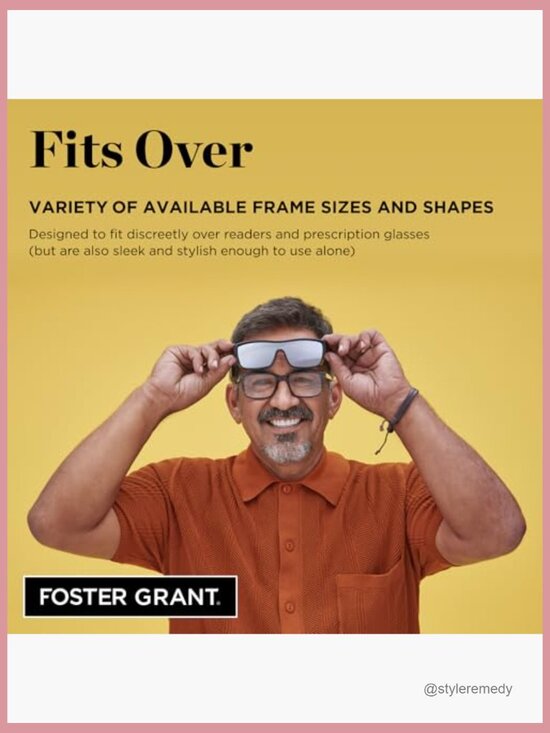 Fit Over Sunglasses with UV Protection, Scratch Resistant Lenses main image 5